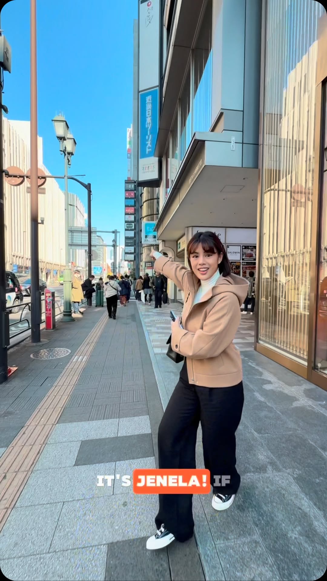 Jenela Tuguinay-Cachero, Shinjuku-sanchome Station