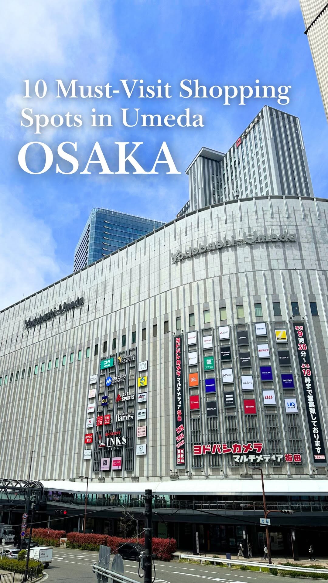 Osaka Metro NiNE 🚇 Official, Hankyu Umeda Main Store