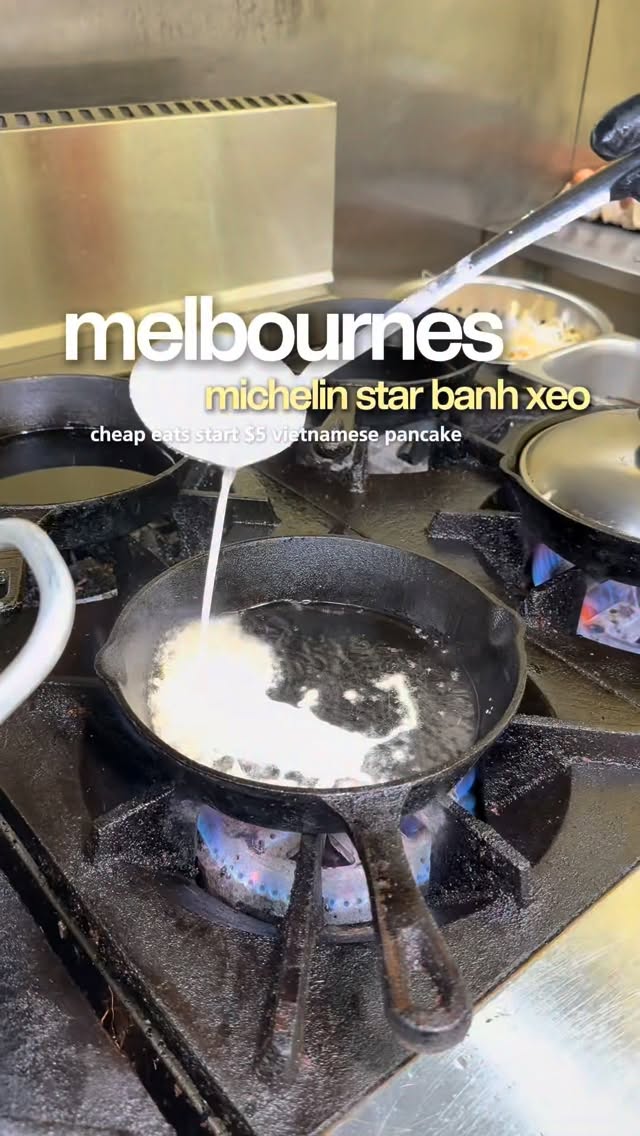 Olivia | Melbourne Food Guide🇦🇺, Bánh Xèo Tôm Nhảy Cô Ba Michelin