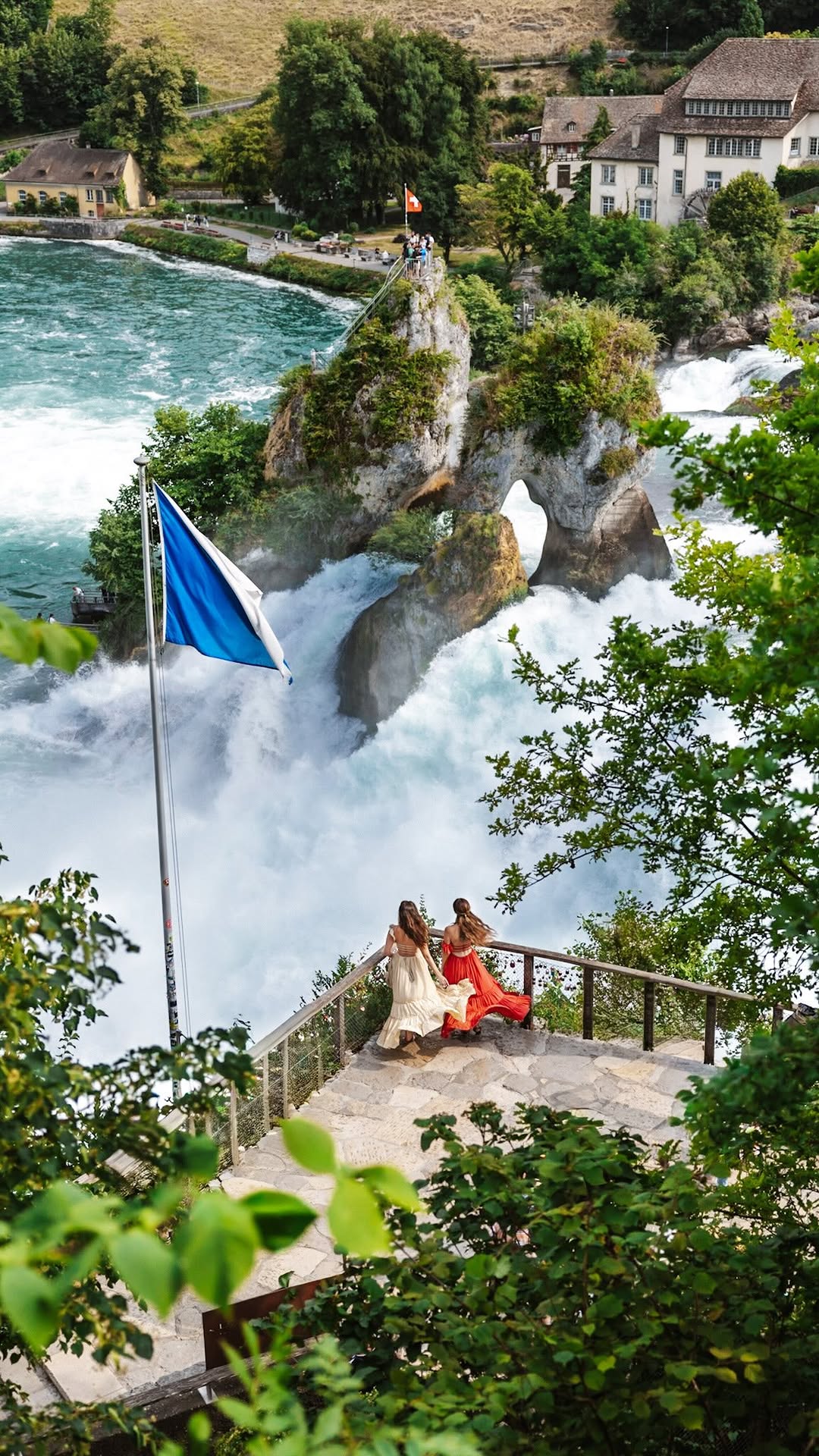 Bettina & Kyle | Travel Couple, Rhine Falls