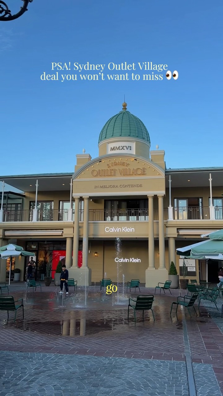 Swan 스완 | UGC Creator | SYD, AU 🇦🇺, Sydney Outlet Village [formerly Fashion Spree]