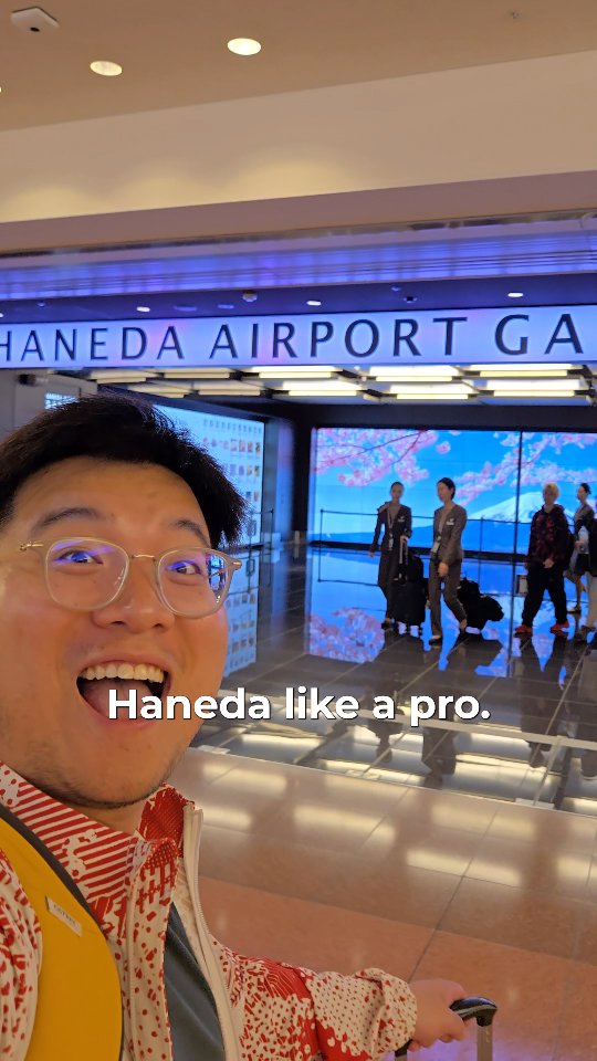 Daniel Wong, Tokyo International Airport (Haneda Airport)