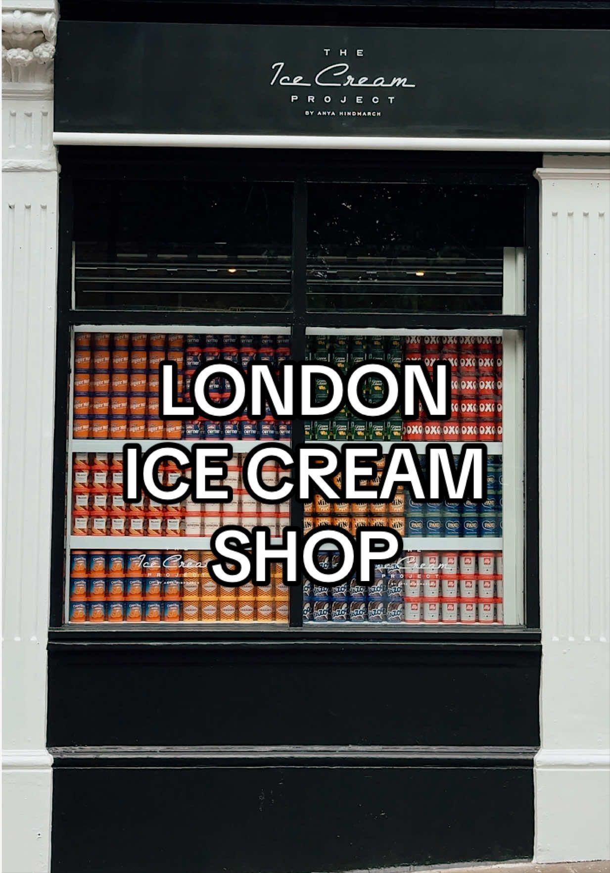 George In London, The Ice Cream Project by Anya Hindmarch