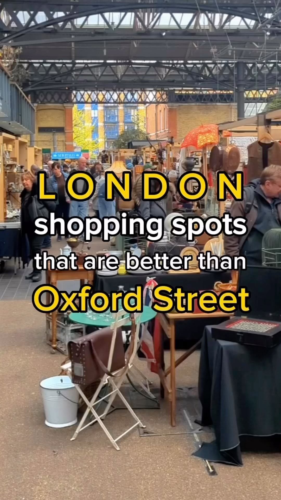 Love and London, Spitalfields Market