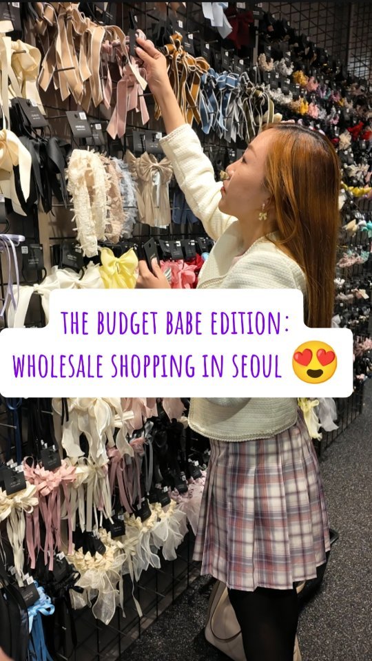 Budget Babe, Dongdaemun Market