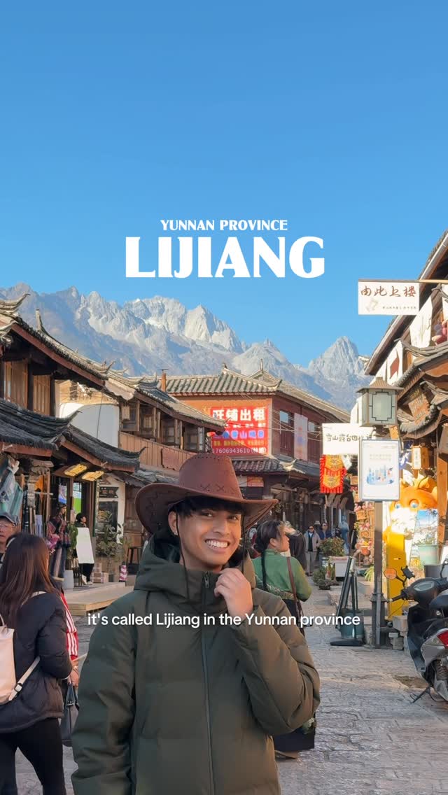 Andre Carrillo 柯穎安, Old Town of Lijiang