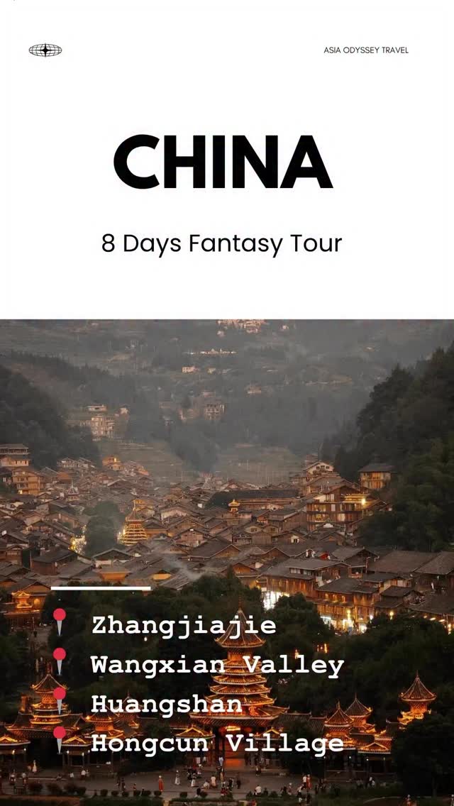 Asia Odyssey Travel, Zhangjiajie National Forest Park