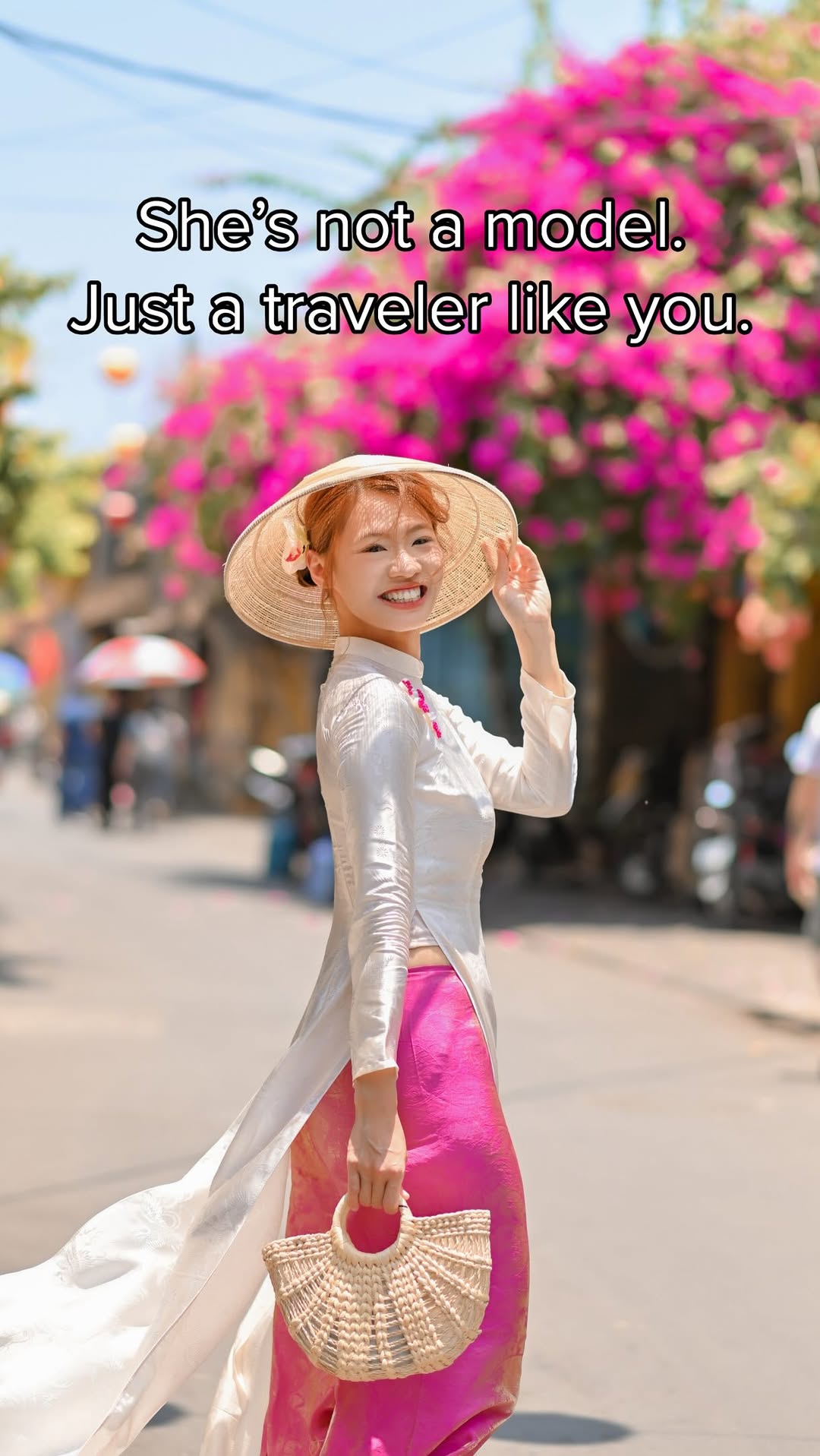 INHERE Ao Dai Photoshoot Hoi An, Chùa Cầu