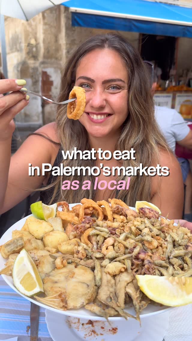 Francesca Cipolla | Food & Travel Content Creator, Mercato Ballarò