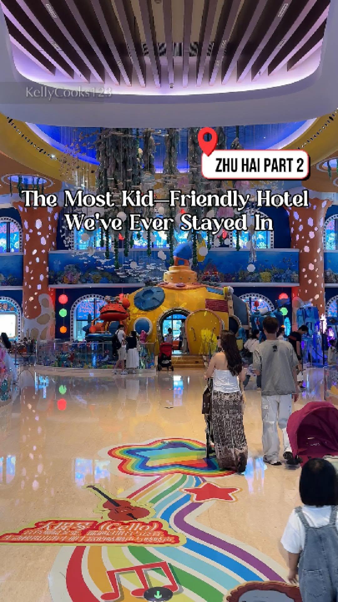 KellyCooks123, Chimelong Ocean Kingdom