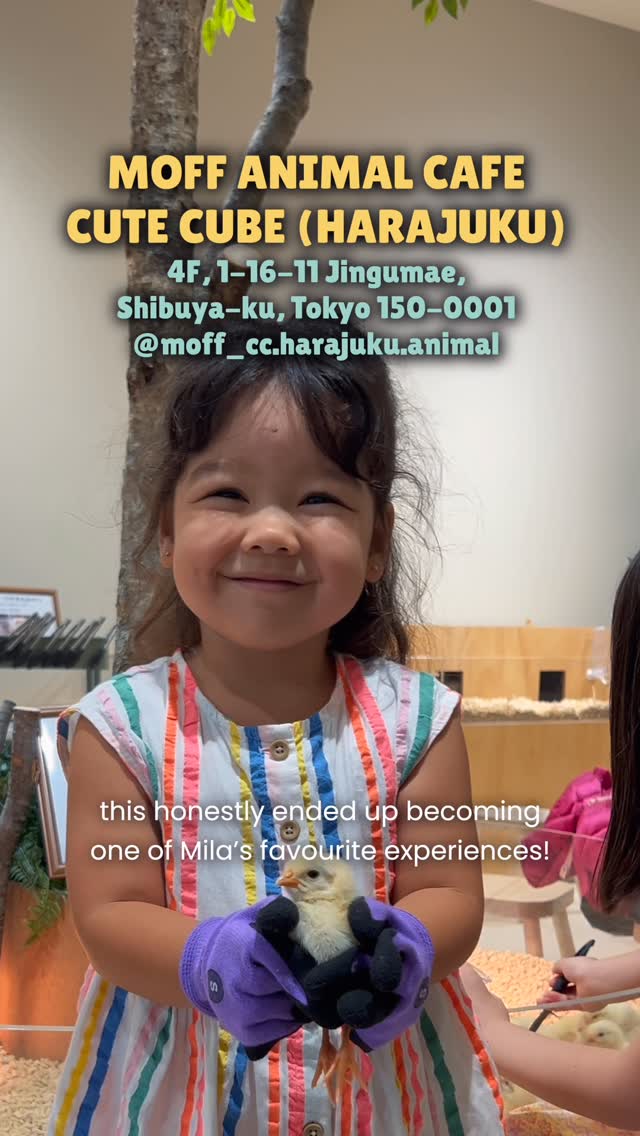 Charmaine Yee the mum, Moff animal cafe CUTE CUBE 原宿店