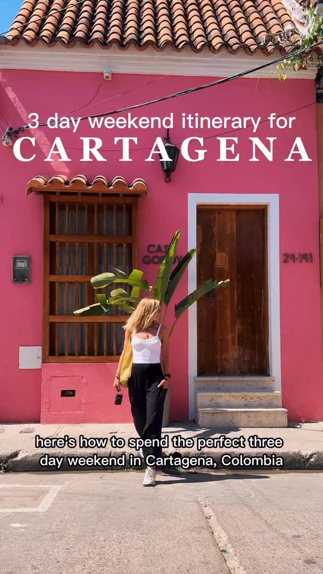 Declan Chapin | Travel + Lifestyle Creator, Walls of Cartagena