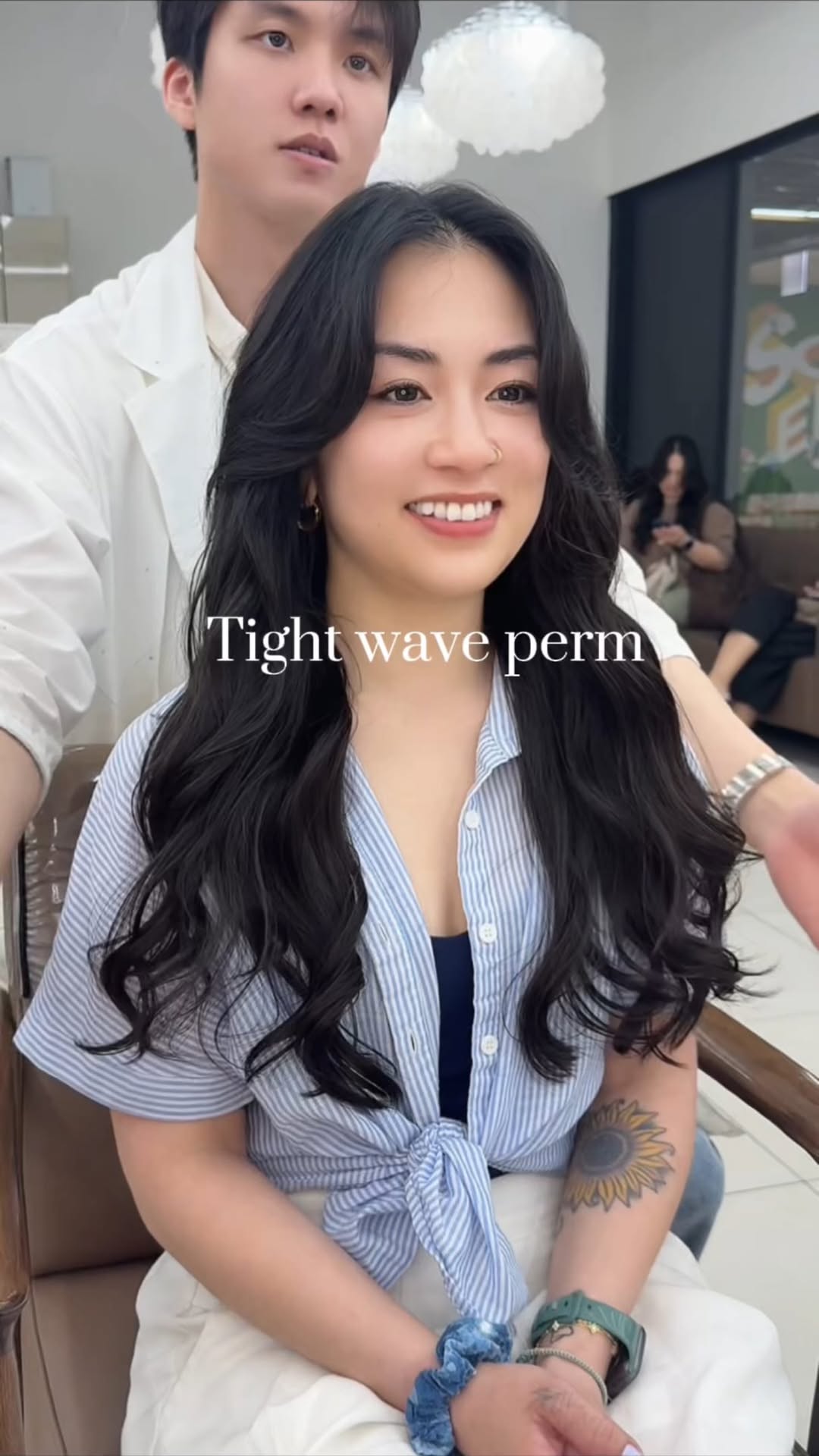 Jun style✨Digital permㅣMyeongdong Hair SalonㅣKorea Hair Salon, Park Jun Beauty Lab Cheongdam Branch