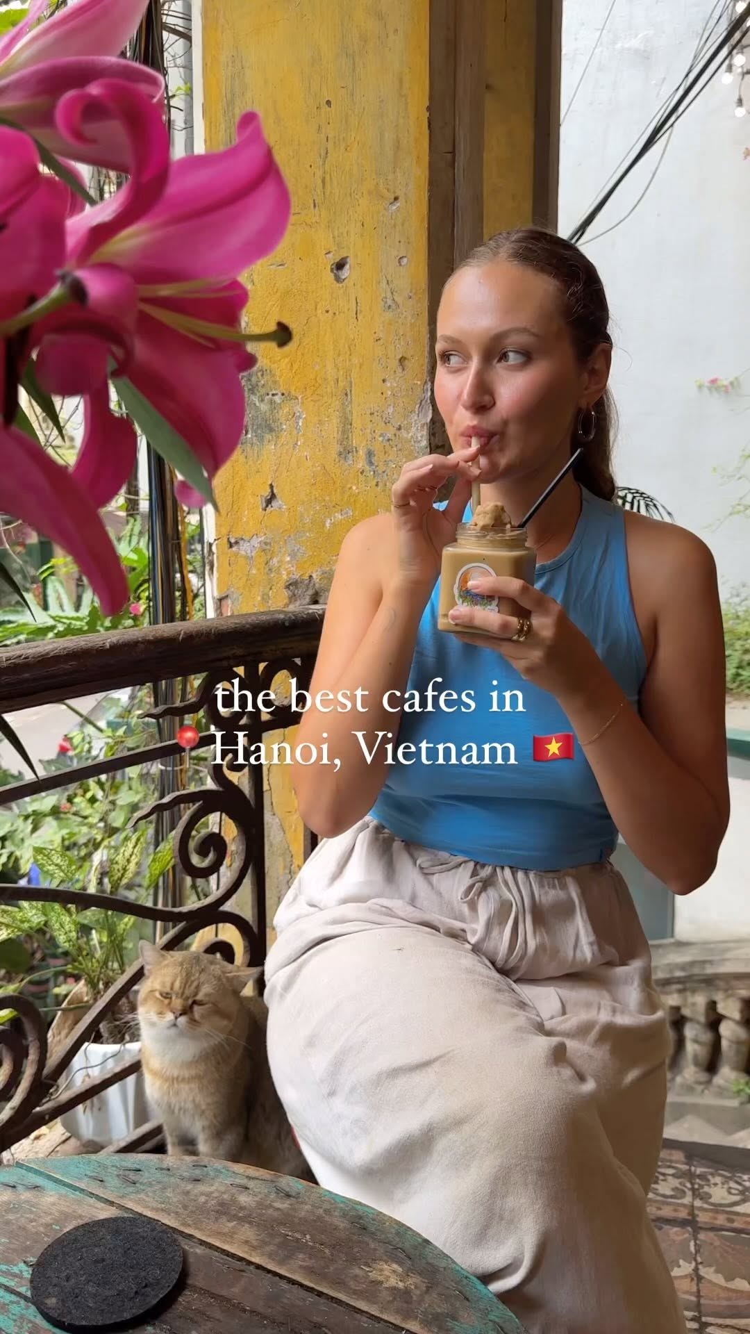 Courtney Leopard 🌹, Hidden Gem Cafe Hanoi
