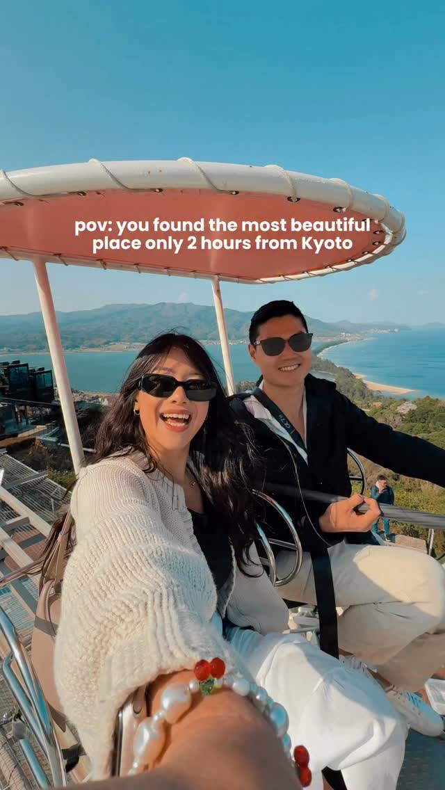 Angelia & Chris Wong | USA Travel Couple, Amanohashidate Viewland
