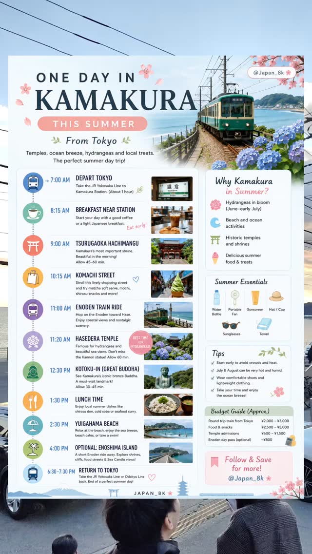 Explore |📍Tokyo, Japan 日本 🇯🇵 | Food| Tips 🗼, Kotoku-in