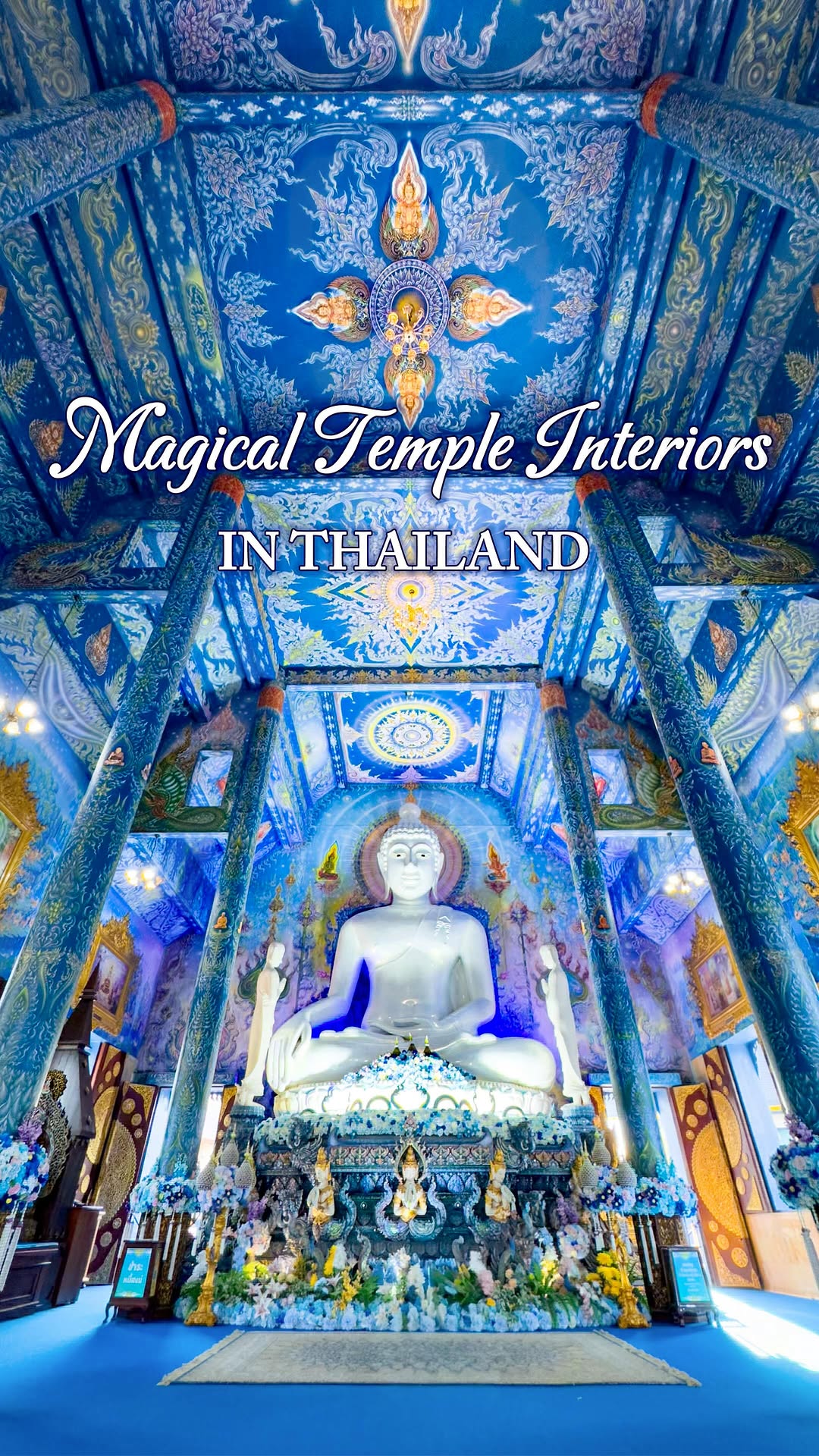 Andrea | Magical Thailand ✨, Wat Rong Suea Ten (Blue Temple)