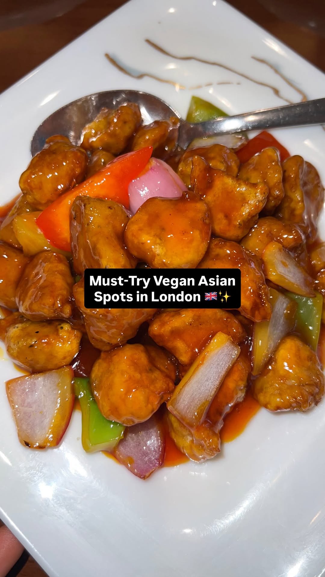 Vegan Food | London • Seoul, Tofu vegan Spitalfields