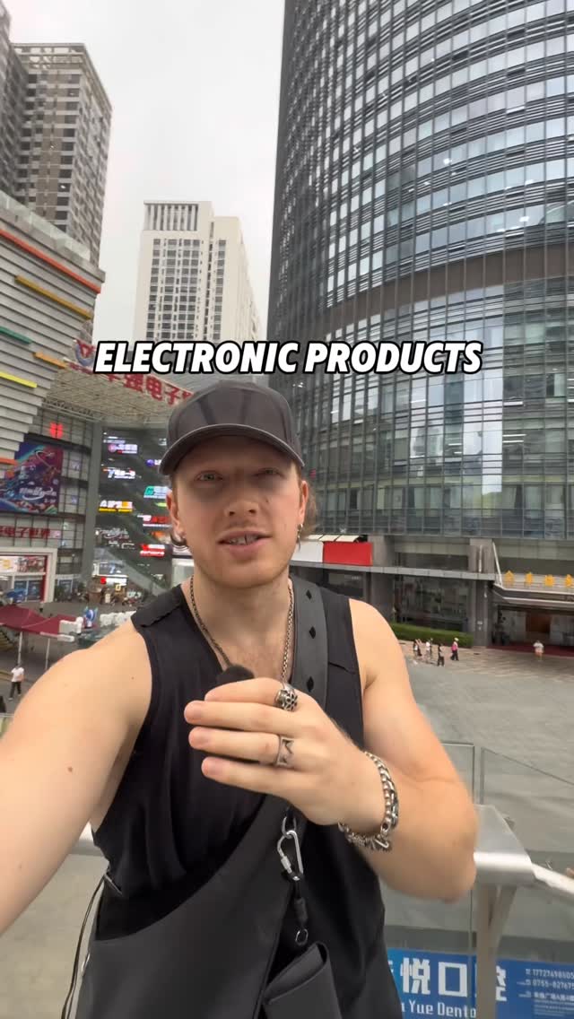 Lex Diamo IN CHINA🇨🇳, Huaqiangbei Commercial Street