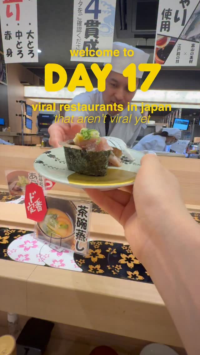tokki ♥️, Toyama Sushi Ginza