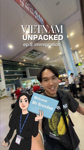 Brandon Nguyen | Food & Travel Creator, Noi Bai International Airport