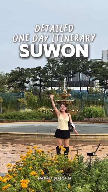 natasha gabriella 🐰ྀི, Suwon Hwaseong Fortress
