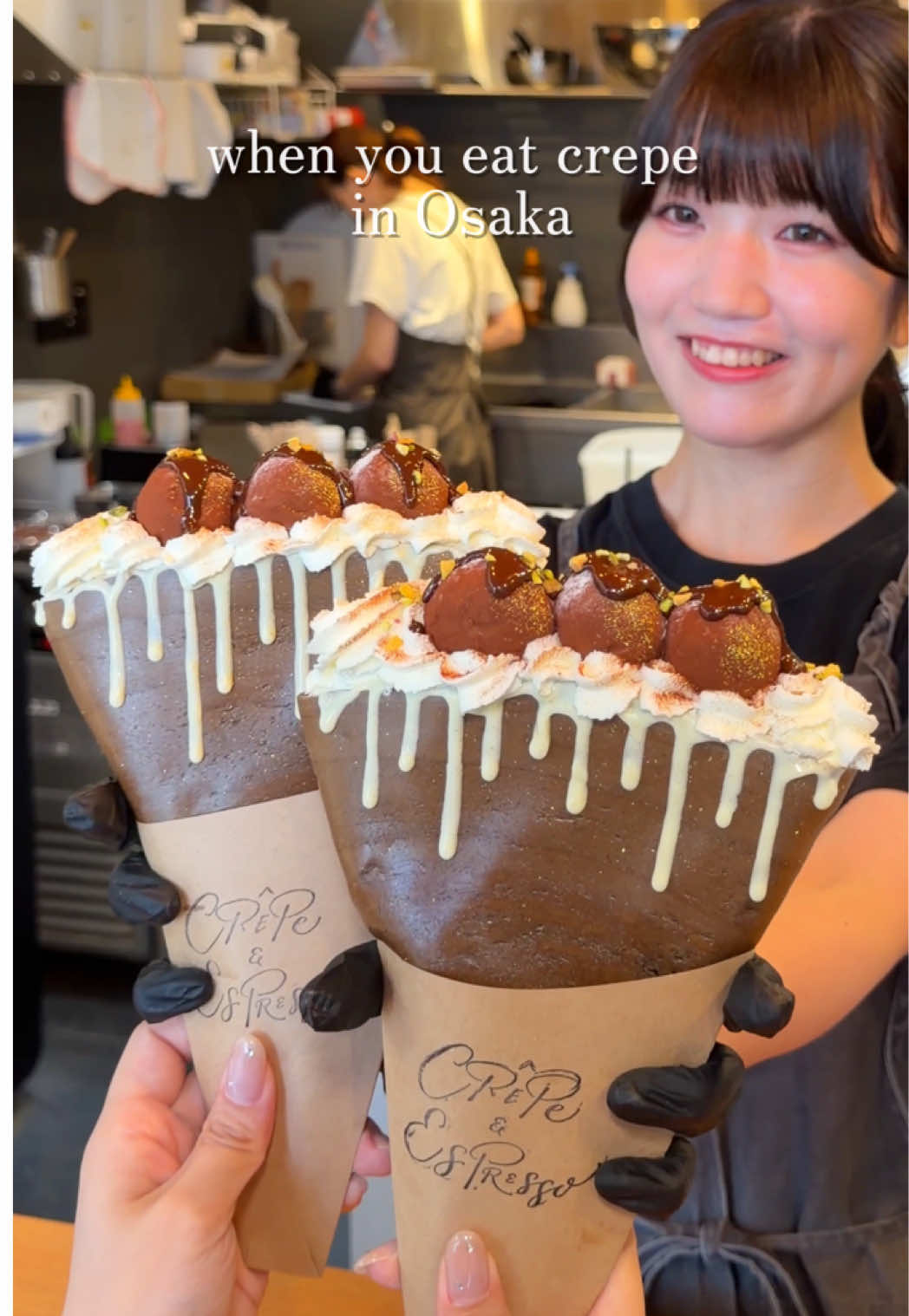 たびグルメ【Japanese Food】, クレープとエスプレッソと九丁目