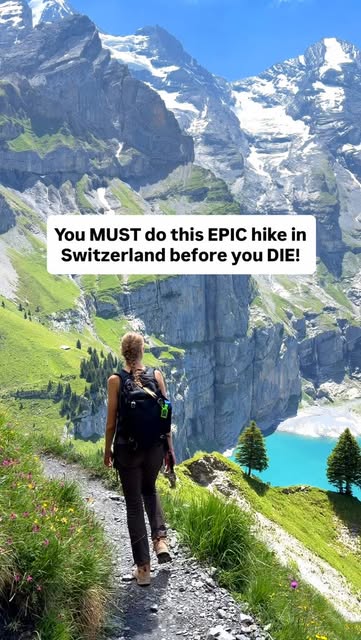 Ashley E. McKee, Oeschinen Lake