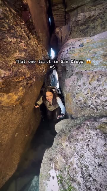 Asya Olson • California • Travel & Lifestyle, Sunset Cliffs Cave