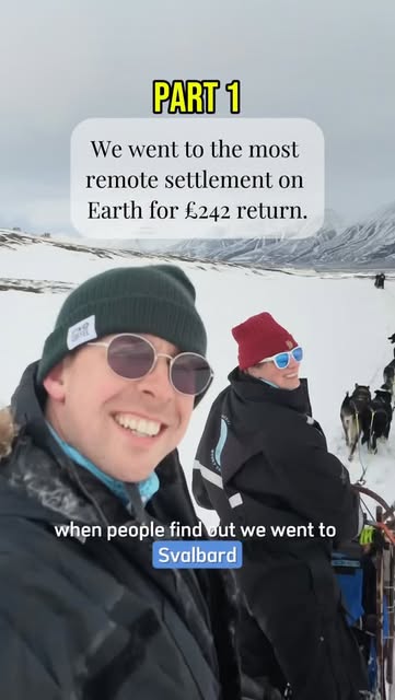 Jordan Sinclair & Chrisy Convery | Spend Less, Travel More, Longyearbyen