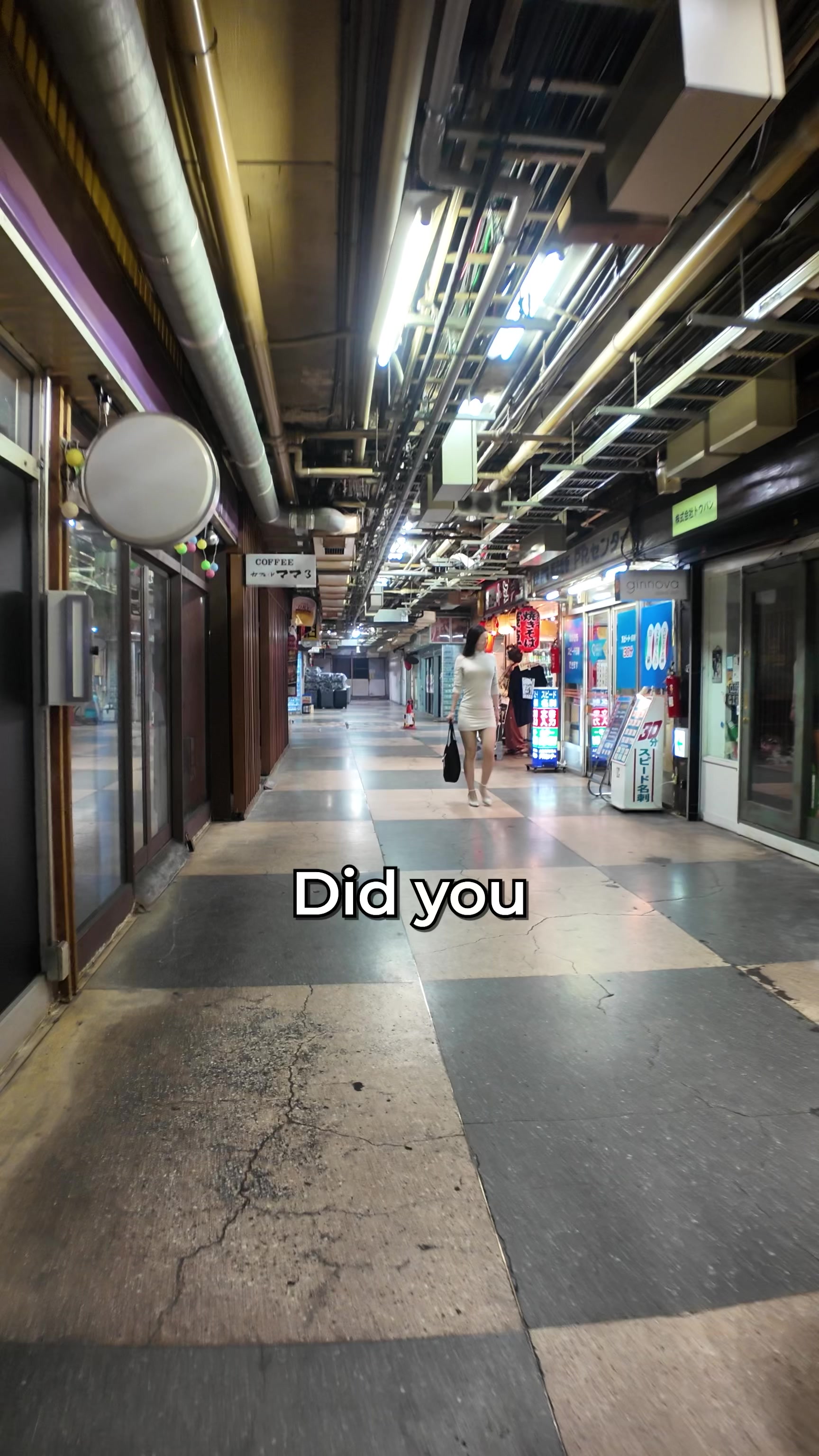 Mike from Japan, Asakusa Underground Street