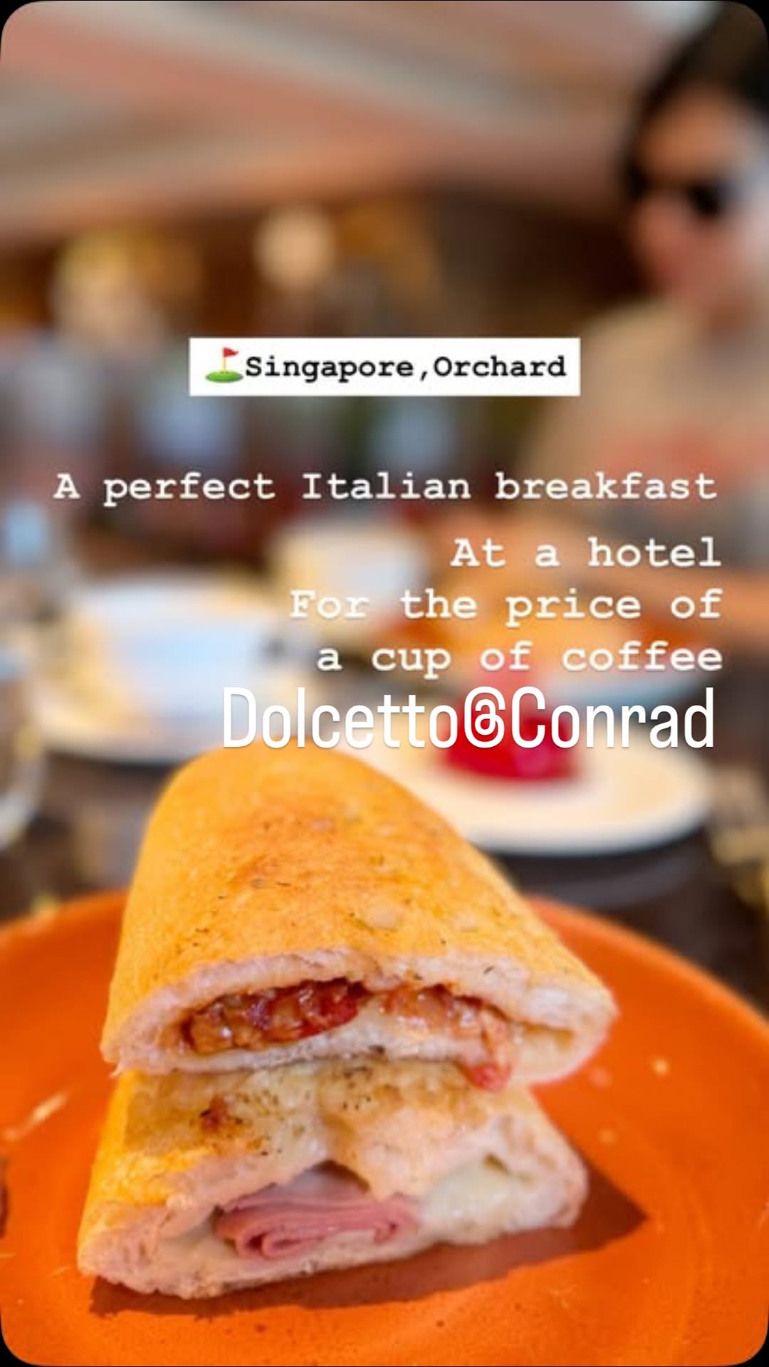 싱가포르생활 Singaporelife 싱가포르맛집 여행중세계맛집 뷰맛집, Conrad Singapore Orchard