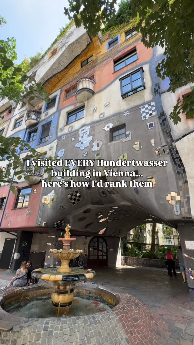 Tina | Vienna Travel & Vegan Food, Hundertwasser House