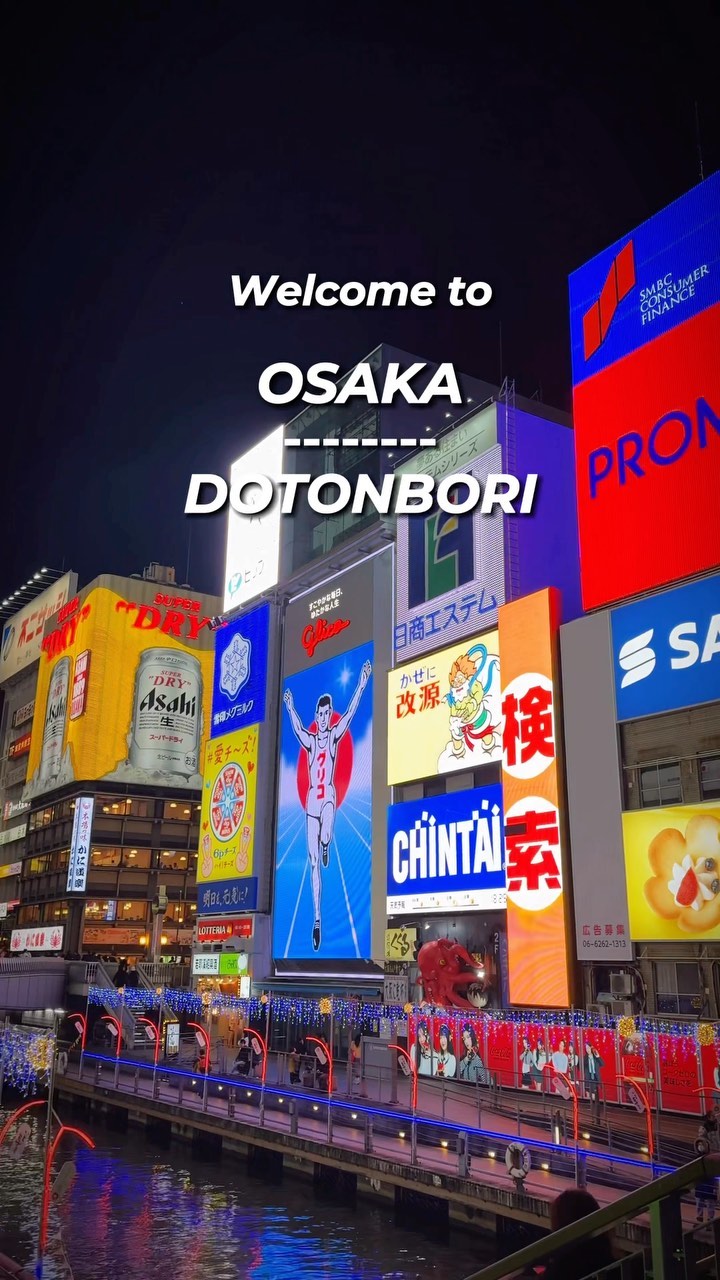 Osaka Metro NiNE 🚇 Official, Dotonbori