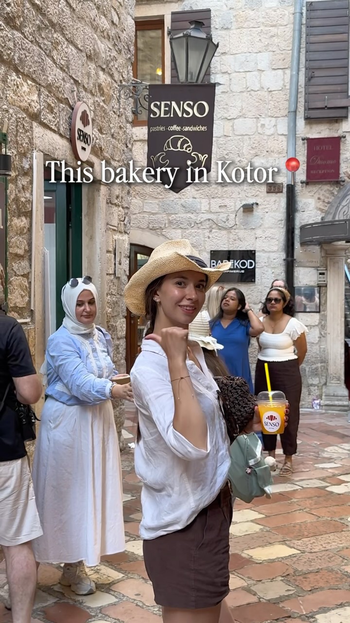 Senso Bakery, Kotor Old Town View