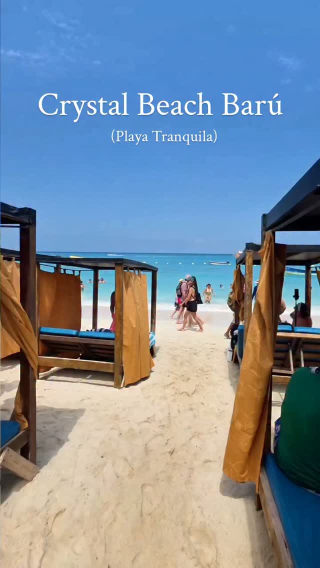 Así es Cartagena☀️🏖️, Tranquila Beach