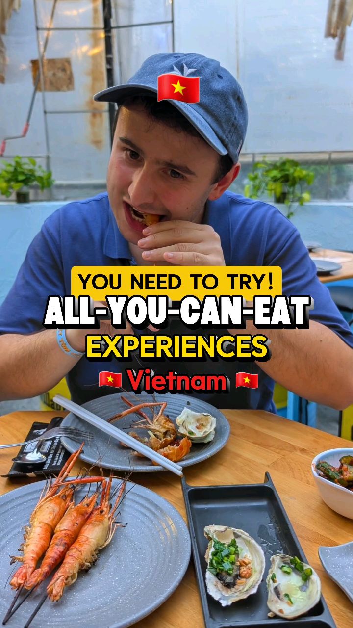 Liam & Sarah | Life in Vietnam 🇻🇳, Veggie Castle - Vegan Buffet Chay