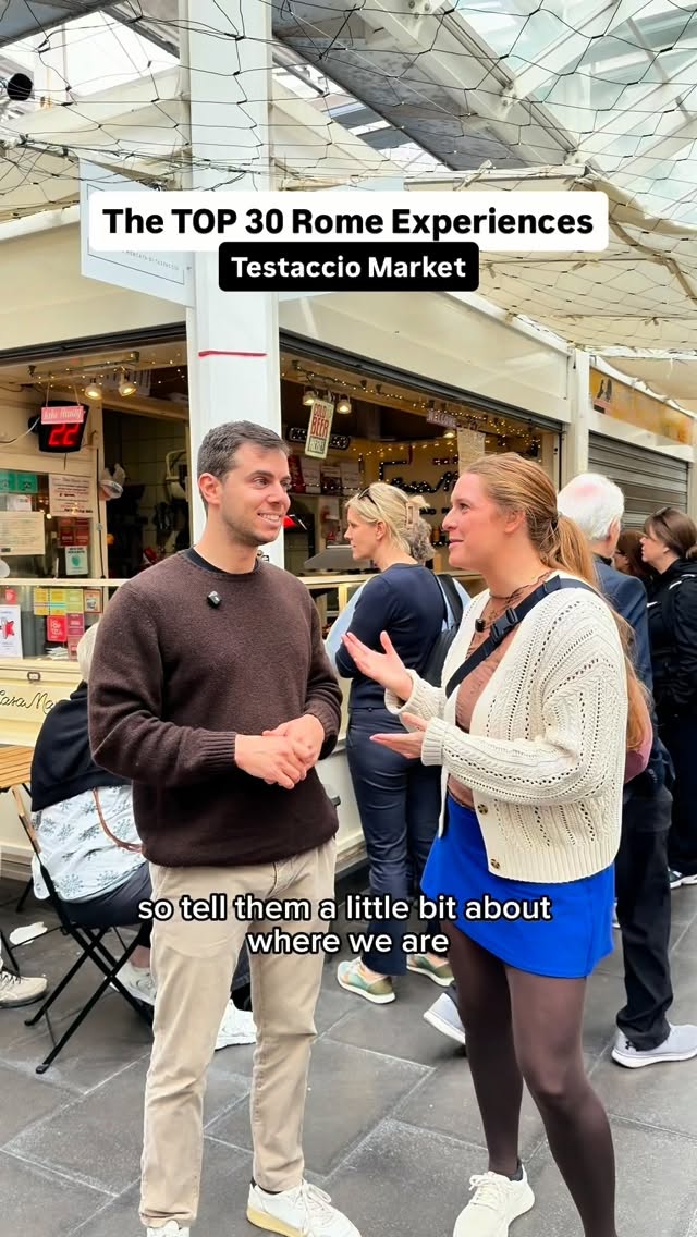 MADDIE + PATRICK MCLEAN | FOR THE LOVE OF TRAVEL, Testaccio Market