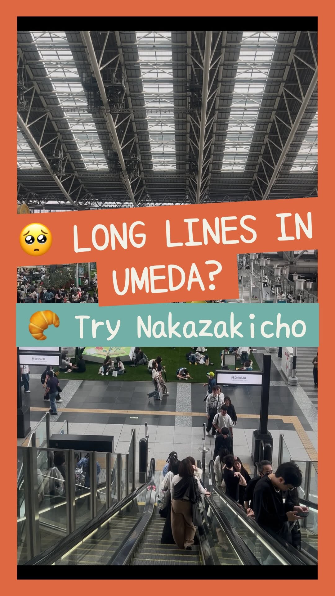 TOMOKO | Osaka Family Guide, Nakazakichō Station