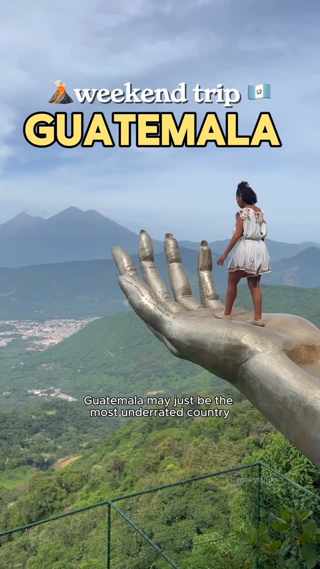 Kylah | Weekend Travel Creator ✈️, Antigua, Guatemala Cathedral