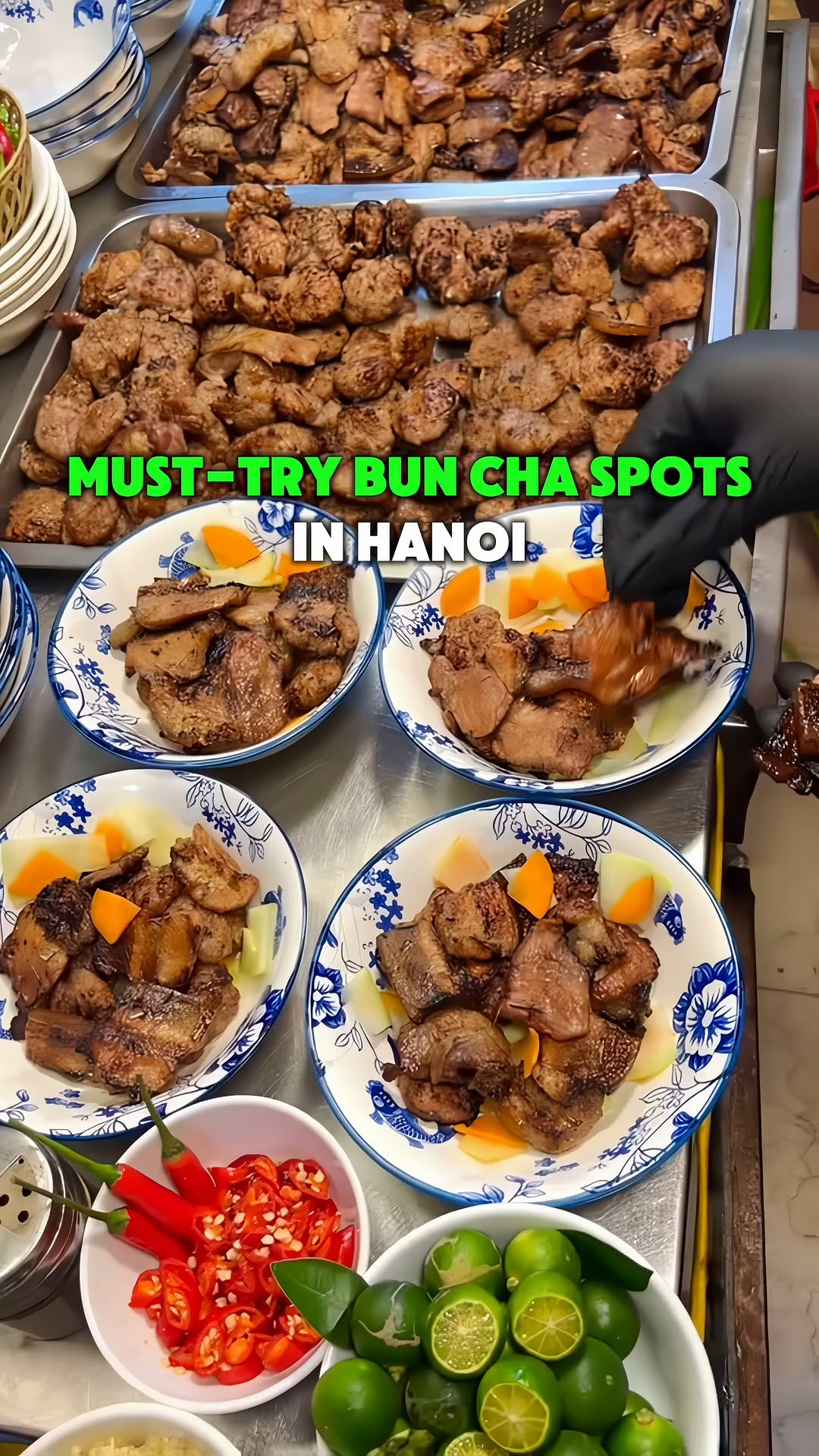 VNI Travel, Bún chả 74 Hàng Quạt