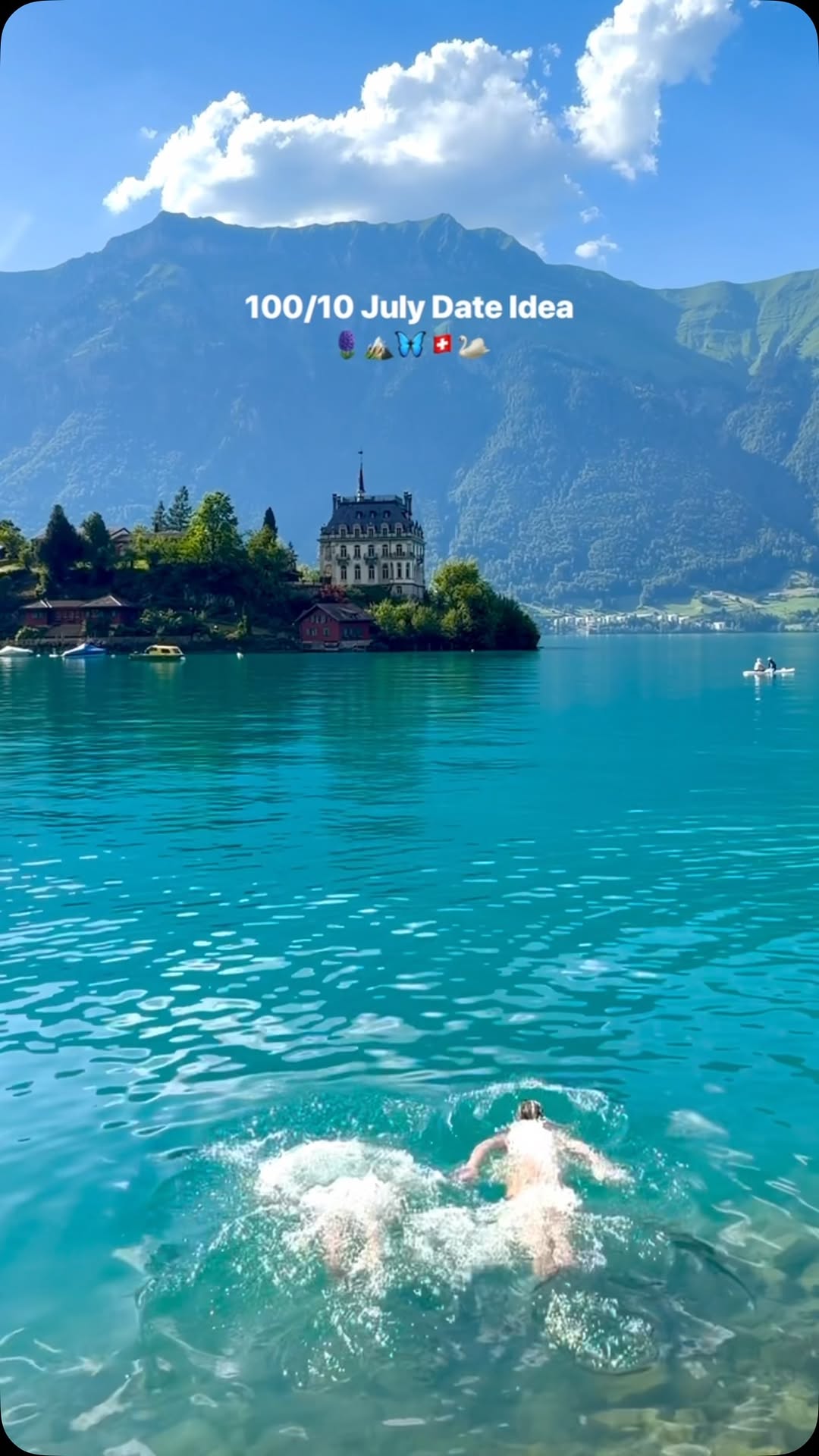 Meg & Pat Mitchell | Adventure Travel, Lake Brienz