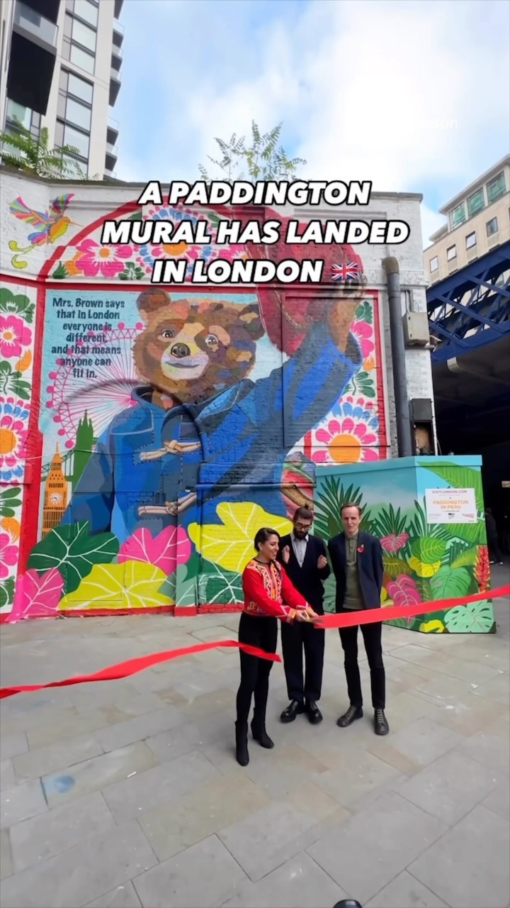 VISIT LONDON, Paddington’s London Mural