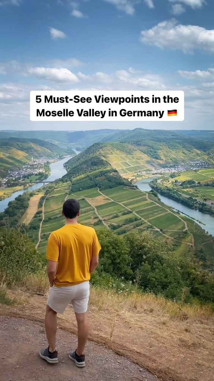 Ryne Cook & Denise Cook | Outdoor Travel, Moselschleife Bremm Aussichtspunkt