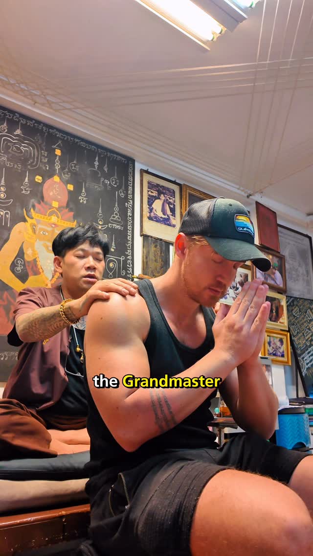 Travis Leon Price, Ajahn Neng Sak Yant Tattoo