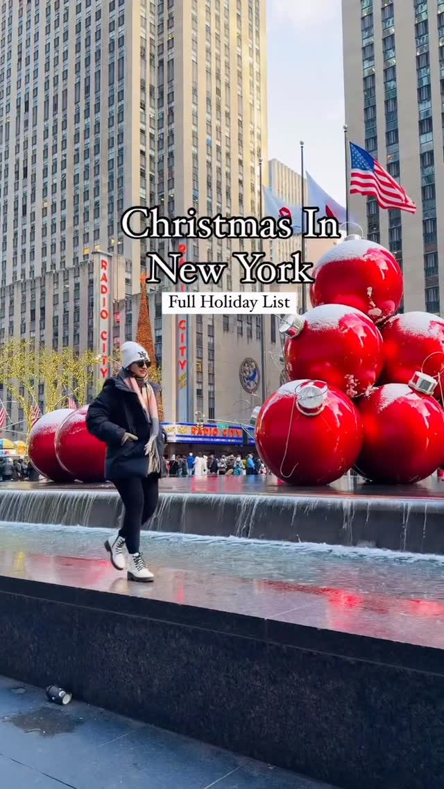 Brijalkumari Patel🍁 NYC Content Creator, Rockefeller Center