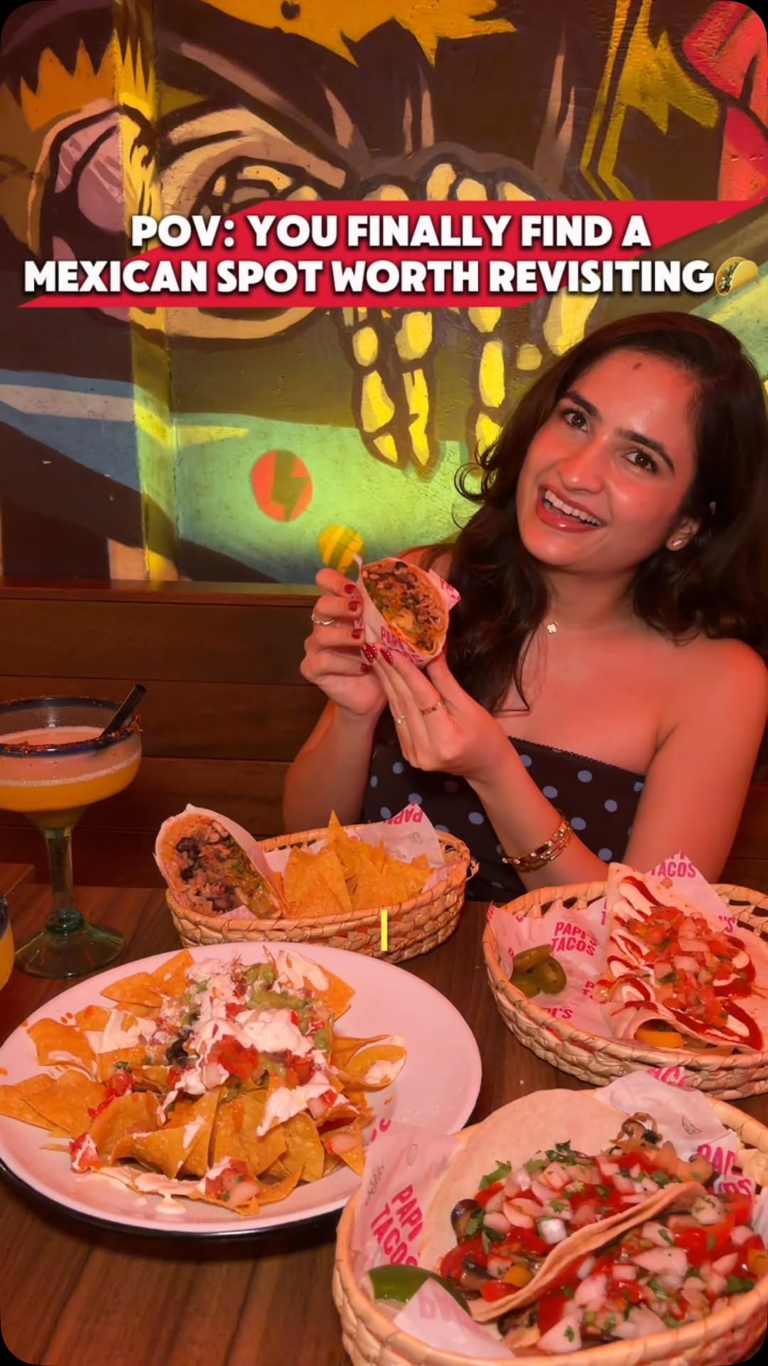 Ankita | UGC Creator | Travel•Food•Lifestyle | Singapore🤍, Papi’s Tacos - Seah Street