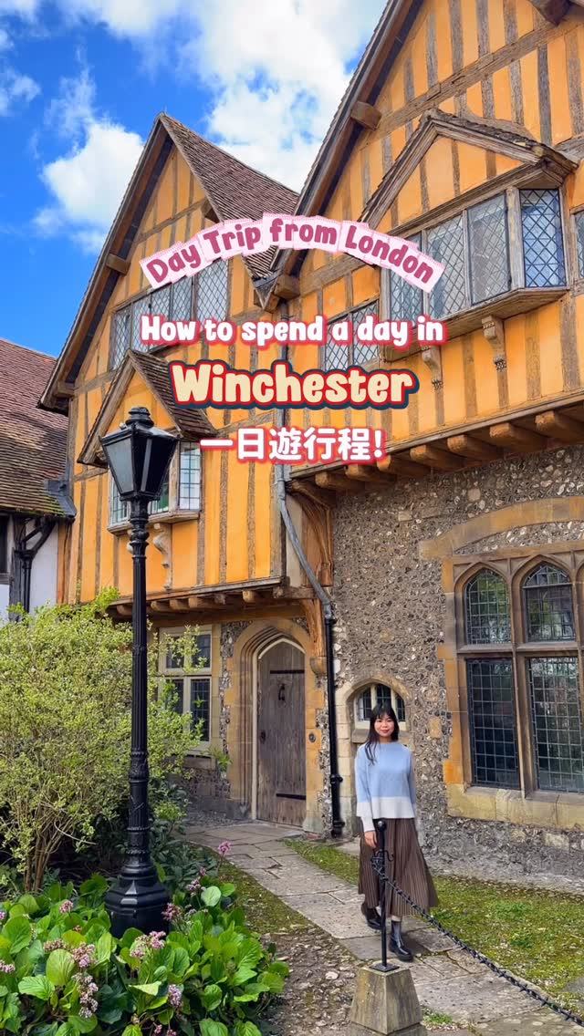 Lilian. London Travel & Food Content Creator, Winchester Cathedral