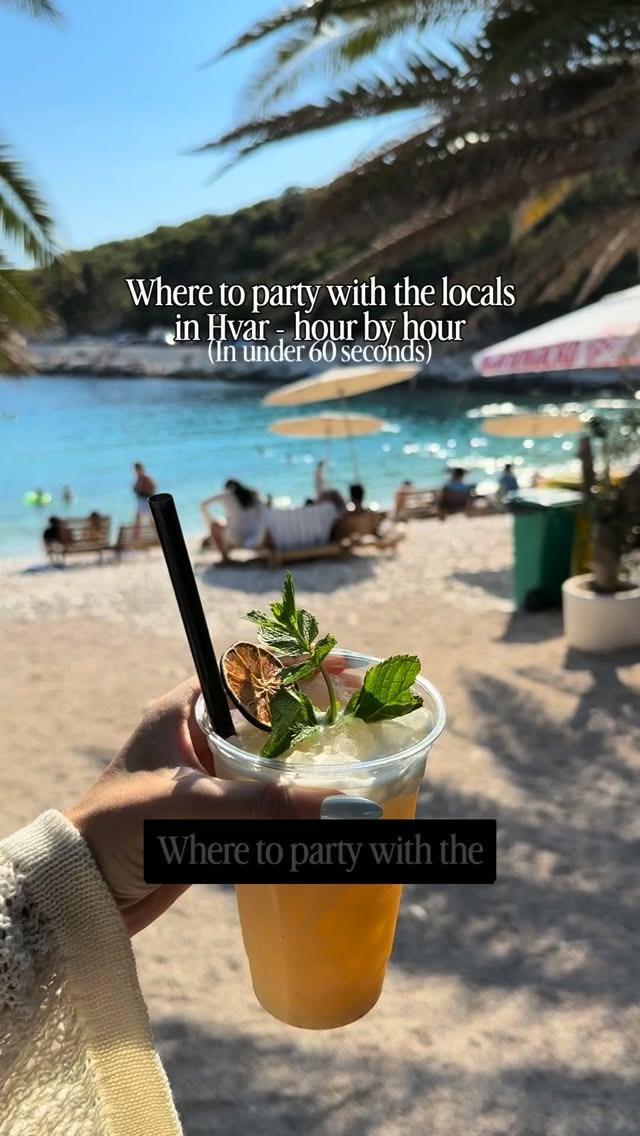 Lanier Skalniak | Soul Purpose Travel, Hula Hula Hvar - Beach Bar & Restaurant