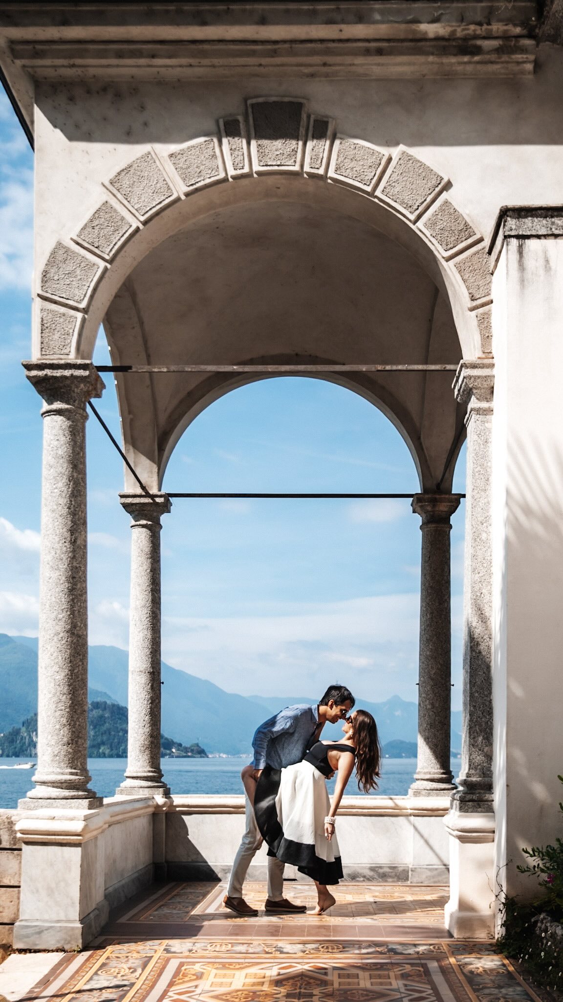 Bettina & Kyle | Travel Couple, Villa del Balbianello